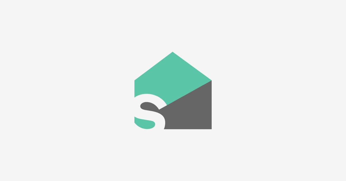 Логотип Splitwise: зеленый и серый знак в форме конверта с буквой S